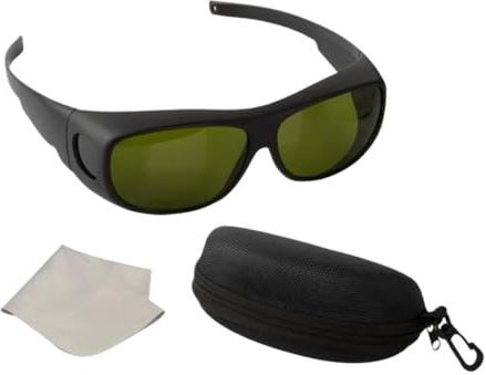 MZYFDC Occhiali protettivi professionali antiriflesso da 1064 nm for saldatrici di sicurezza Per cantieri, laboratori di chimica e ciclismo(Color-03)