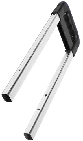 OATIPHO Supporto Trolley Design Regolabile per Zaino Scuola in Lega e Plastico Resistente Accessorio Manico Telescopico per Zaini Trolley Ragazzo Ragazza