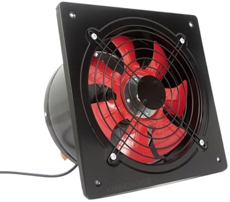 YXINHONGYUE Ventilatore Industriale Impermeabile da 14 Pollici 2800 Giri/min Bassa rumorosità Elevata Portata d'Aria Ventilatore da Bagno a Parete 550 W di Potenza Elevata,220v,16inch