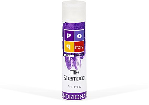 Pop Italy Shampoo Milk a PH Acido arricchito con proteine del latte - 250 ml