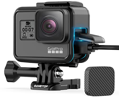 Sametop Frame Mount Case Housing Compatible with GoPro Hero 7 6 5 (2018) Cameras