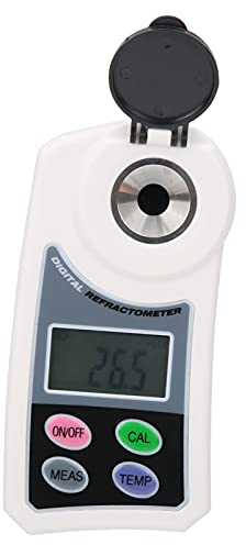 Refraktometer Digitale Zuckergehalt Refraktometer Tragbares Handgehaltenes Zucker Salzgehalt Messgerät Hoher Empfindlichkeit Brennerei Refraktometer