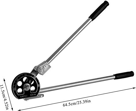 Rörböjningsverktyg, användbar 180° rörböjare för aluminiumrör
