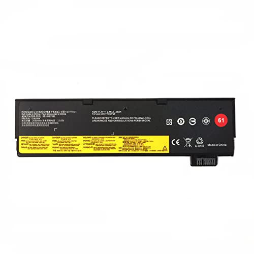 7xinbox 11.4V 24Wh SB10K97580 SB10K97579 SB10K97581 SB10K97597 01AV422 01AV423 01AV424 01AV452 Laptop Akku Ersatz für Lenovo ThinkPad A475 A485 T470 T570 T480 T580 P51S P52S TP25,61