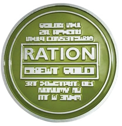 Metal Gear Solid Ration Flaschenöffner mit magnetischer Rückseite