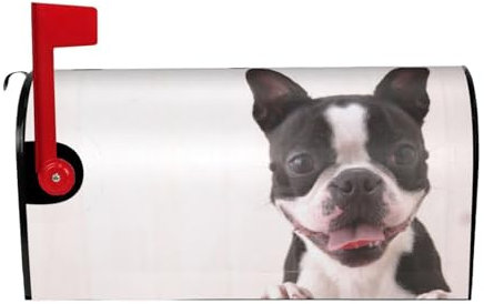 Niedlicher Hund, wasserdicht und sonnenfest, macht Ihren Briefkasten einzigartig