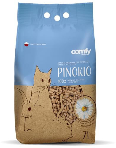 COMFY Litter PINOKIO Wooden Camomile 7L