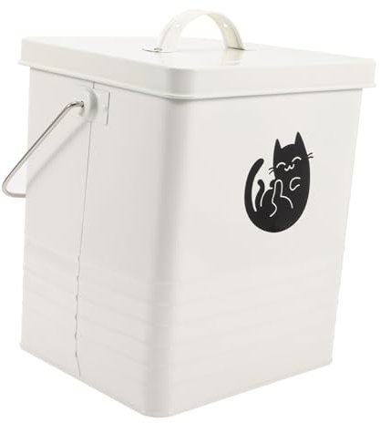 INOOMP Cubo Para Almacenar Comida Gatos Contenedor Pienso Perro Multifuncional Estético