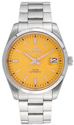 Lorenz Ginevra King 030235GG Orologio automatico da uomo in acciaio inossidabile sub 100 metri