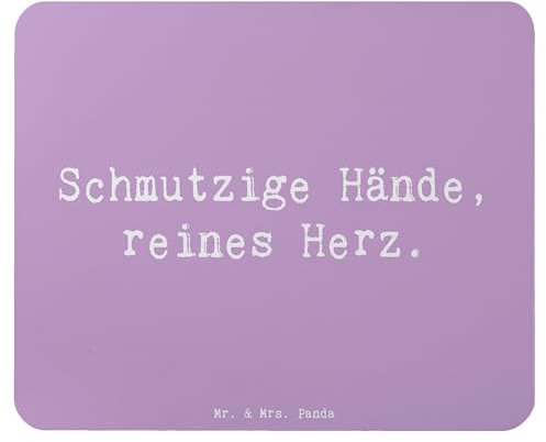 Mr. & Mrs. Panda Mauspad Spruch Reines Herz Kind - Geschenk, Unschuld, Büroausstattung, Dankeschön, Onkel, Energie, Weihnachten, Einzigartiges