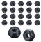 AOZUO 20 tuercas hexagonales DIN 985 de alta resistencia M8, acero inoxidable, autoblocantes