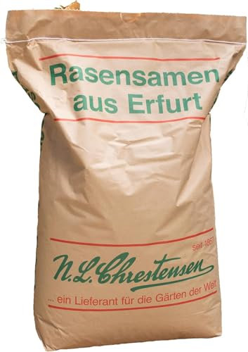 5 kg Rasensamen Sport-, und Spielrasen, 150-200 qm, für strapazierfähige Spielflächen, Hausgärten und Rasen-Nachsaat, Samen schnellkeimend, robust und dürreresistent