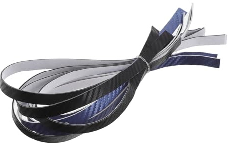 CLISPEED Nastro di Protezione per Bordi Racchetta da Ping Pong 08 CM 10 Pezzi PU Resistente AI Raggi UV per Allenamento e Tornei Bordi Protettivi Antiscivolo