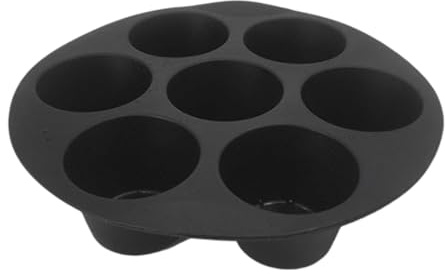Stampo per muffin – Stampo da forno in silicone per 7 tazze | Mini per cupcake, pirottini per muffin, adatto per friggitrici ad aria calda da 2,6 l a 5,8 l, per