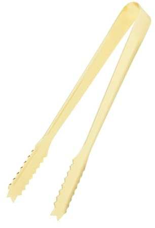Gold Stainless Steel Ice Tongs & Mini Serving Tongs for Cocktails, Salad, Appetizers, Candy - Barware, Kitchen and Party Essentials