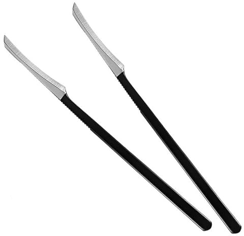 Pediküre-Messer Set - 2 Profi-Fußfeilen & Rasierer zur Hornhautentfernung an Hand & Fuß, Fußschaber für harte Haut an Ferse & Fußsohle - perfekte Fußpflege mit Hornhauthobel