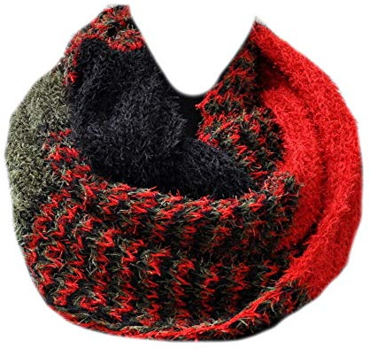 Euly Strickschal Loop Schal Rundschal Schlauchschal Halstuch Winter Schal Damen