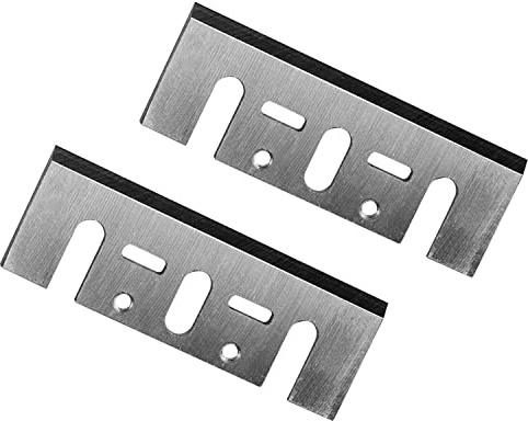 82 x 29 x 3mm TCT for DeWalt DCP 580 Planer Blades Compatible with MAKITA, SKIL, HITACHI and RYOBI 1 Pair Tungsten Carbide Durable Planer Knives Precision Ground TCT for Professional & DIY Woodworking