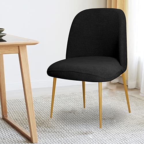 uyeoco Stretch Stuhlhussen Samt Mit Armlehne Stuhlbezug 1/2/4er Set Luxus Bürostuhl Bezug Stuhlschonbezug Sessel Esszimmer Sitzfläche Armlehnstuhl Stuhlabdeckung (Color : Ee, Size : 4pcs)