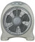 Brightium Ventilador de sobremesa 45W, 3 velocidades, 5 aspas, temporizador, compacto 45x38x15cm, ideal para refrescar espacios pequeños.