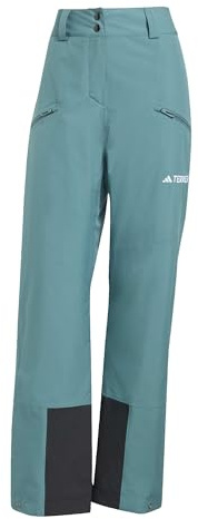 adidas Damen Terrex Multi 2 Layer Climaproof Insulated Pants, preloved Teal, S-M