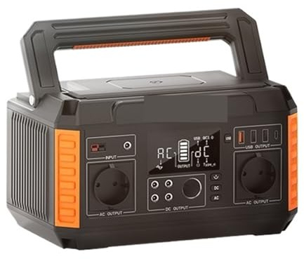 Generatore Solare Portatile Da 560 W Prese CA A Onda Sinusoidale Pura 230 V Batterie Al Litio 520 Wh For Pannello Durata Della Batteria Ultra-Lunga