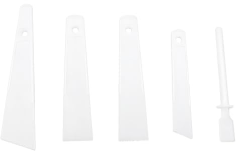 Batum spatole elastiche flessibili per colla, spatole in gomma fai-da-te per lavori di falegnameria, carta e progetti artistici.
