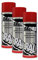 3X KWASNY 288 128 Auto-K Racing Lackspray RAL 3002 Karminrot 400ml