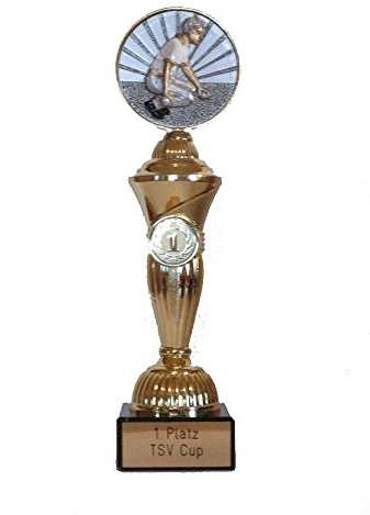 RaRu Boule/Petanque-Pokal mit Wunschgravur