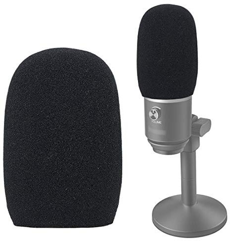 YOUSHARES Micrófono Filtro Anti Pop Pantallas Antiviento - Cubiertas de Espuma de Microfono para USB Microphone
