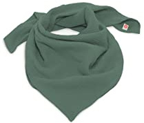 nanito Schal Halstuch Babyhalstuch Kinderschal Musselin Musselintuch Farbwahl Kinder Kinderhalstuch Baby Junge Mädchen Spucktuch Tuch 100% Bio Baumwolle 45 x 45 cm