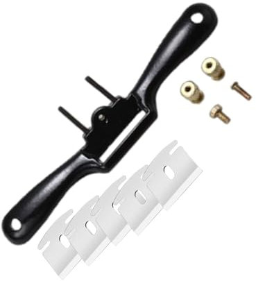 Afeitado de radios, Herramienta para Trabajar la Madera con Afeitado de radios | Cepilladora de Madera - Cepilladora Manual con Base Plana, cepillar y Recortar, Herramientas
