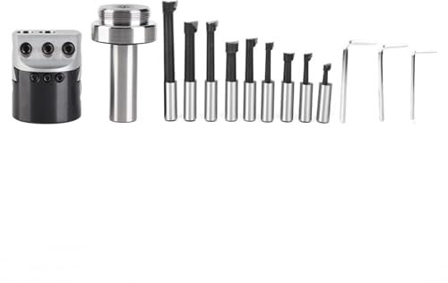 La Fresa per Trapano in Acciaio Al Carbonio Include un Set di Frese per Testa di Perforazione con una Scatola di Immagazzinamento della Fresatrice per Trapano a Maschera