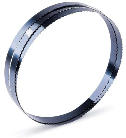 3 pièces 2240 lame de scie à ruban bimétal lame de scie à ruban bimétallique lames de scie coupe bois dur contreplaqué bois plastiques 2240 16 0.65 Mm 4TPI