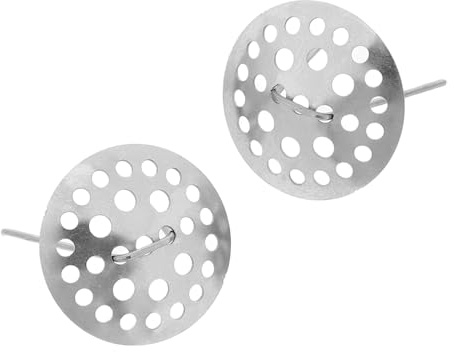 Filtre à Thé Sphérique pour Bec Verseur de Lot de 2 en Acier Inoxydable | Remplacement pour Bouilloire Bec, Argenté, Ressort Suspendu, Usage Bureau et Salon de Thé