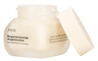 nkm Naturkosmetik München Regenerierende Augencreme - 15 ml - Augenpflege mit Resveratrol - Nährt & Pflegt - Vegan - Für alle Hauttypen - Dermatologisch Getestet