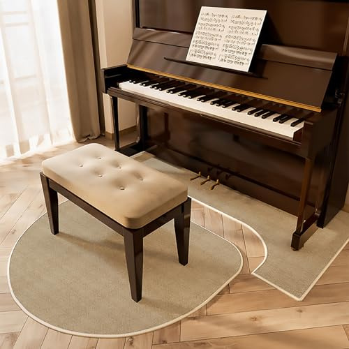 Soundproof Rug for Piano - Acoustic Sound Dampening Non-Slip Carpet Protector, Ultimate Floor Mat for Upright Piano Sound Absorption, Ideal Soundproofing Solution