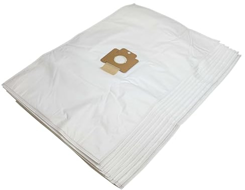 vhbw 10x Sacs remplacement pour Nilfisk 107401157 pour aspirateur | 50cm x 36cm blanc