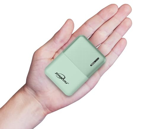 Chargeurs de batterie externe portables Power Bank 10 000 mAh, packs de batteries externes haute capacité 2,4 A 2 ports avec USB Type C compatibles avec iPhone Samsung Android téléphones mobiles