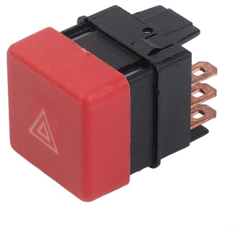 Interruptor de botón, interruptor de botón de luz de repuesto para vehículo 1300456808 6552CX para puente para Ducato, para modelos Boxer 1994 2002