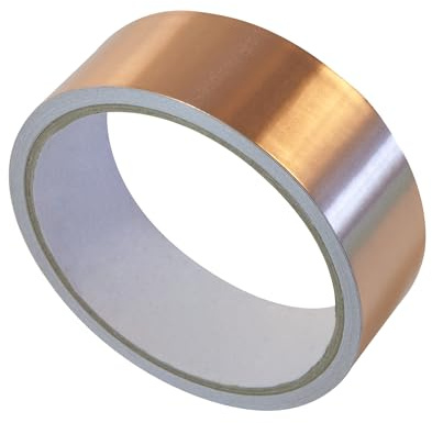 Windhager Schnecken-Abwehrband Kupfer, Schneckenabwehr-Tape, Schneckenschutz, Schneckenbarriere, Kupfer-Band, selbstklebend, 3cm x 5m, 02411