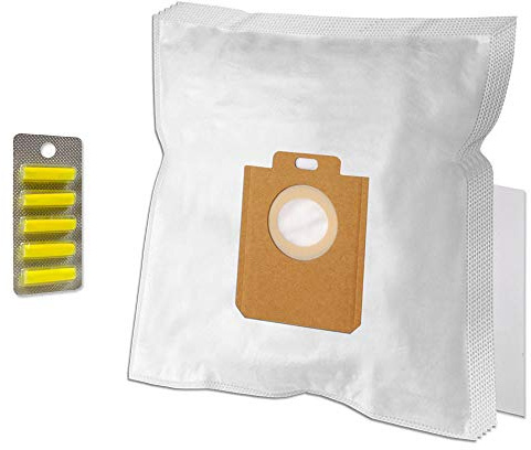 PakTrade 5 Air Fresheners + 5 Vacuum Cleaner Dust Bags For AEG VX6 Öko X Force VX6-1-Öko