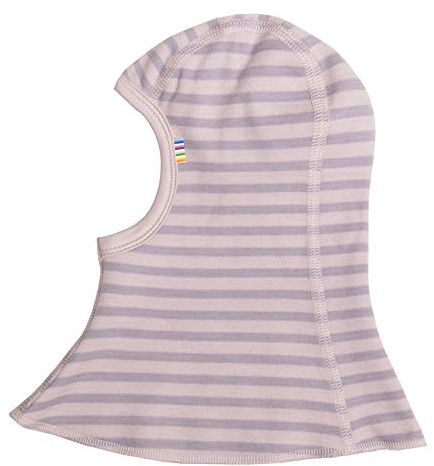 Joha Baby Kinder Mädchen Schalmütze wendbar Merino-Wolle/Bio-Baumwolle, Größe:41, Farbe:rosa