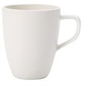 Villeroy & Boch - Artesano Original Mokka-/ Espressotasse, 6 Stück, schlichte Tasse in klassischem weiß aus Premium Porzellan, spülmaschinenfest, 100 ml