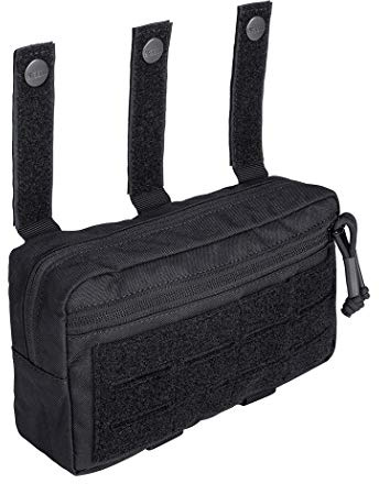 IDOGEAR Borsa di Scarico Tattica Tasca Amministrativa Molle Tactical Pouch per la Maglia Molle Kit Borsa con Gancio e Anello Pannello Dual-purpose