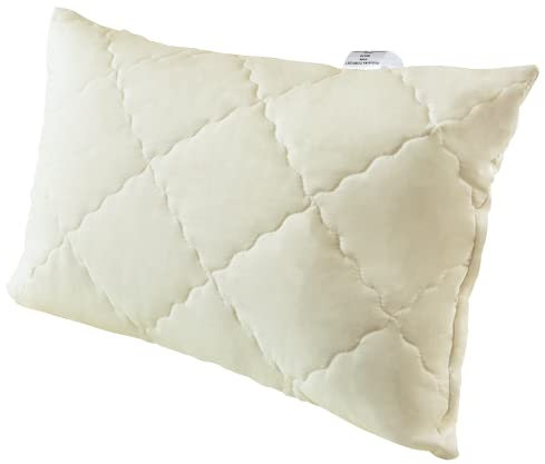 All4All Kopfkissen Kissen 50x70 Classic Schlafkissen Steppkissen Ecru Baumwolle Polyester