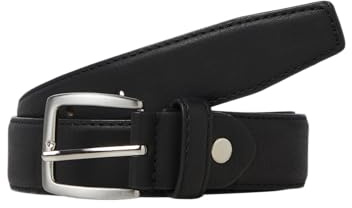 JACK&JONES JUNIOR JACANTON Ceinture JNR NOOS pour bébé garçon Noir 70, Noir, 70 cm