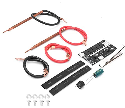 DIY tragbares Batteriespeicher-Punktschweißgerät-Set, 12 V 90–150 A Batteriespeicher-Punktschweißgerät, Stift, PCB-Leiterplatte, Schweißstrom für 1 8650/26650/650