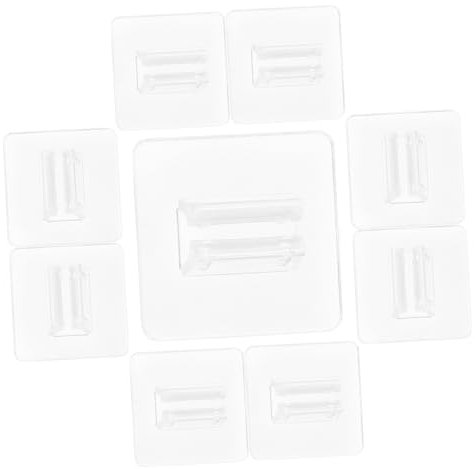 WOONEKY 50stücke Kartenhalter Für Visitenkarten Plastikkartenhalter Tischkartenhalter Mit Polierter Oberfläche Visitenkartenhalter-organizer Für Alltag Geeignet Für Schreibtisch Und