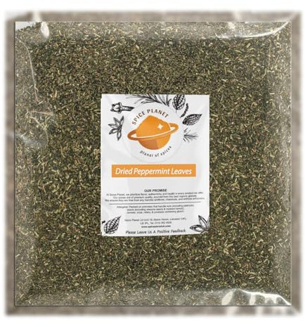 Peppermint Leaf | Leaves Dried Herbal Tea Premium Quality by Spice Planet® Free UK P&P (200 Grams)